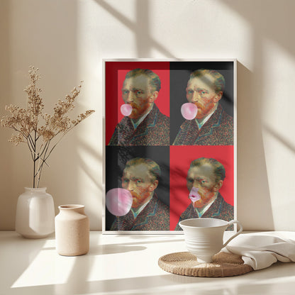 Vincent Gum Explosion - Poster / Art Print - interiör