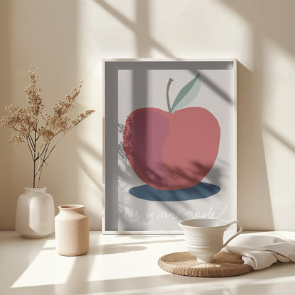This is an Apple - Poster / Art Print - interiör