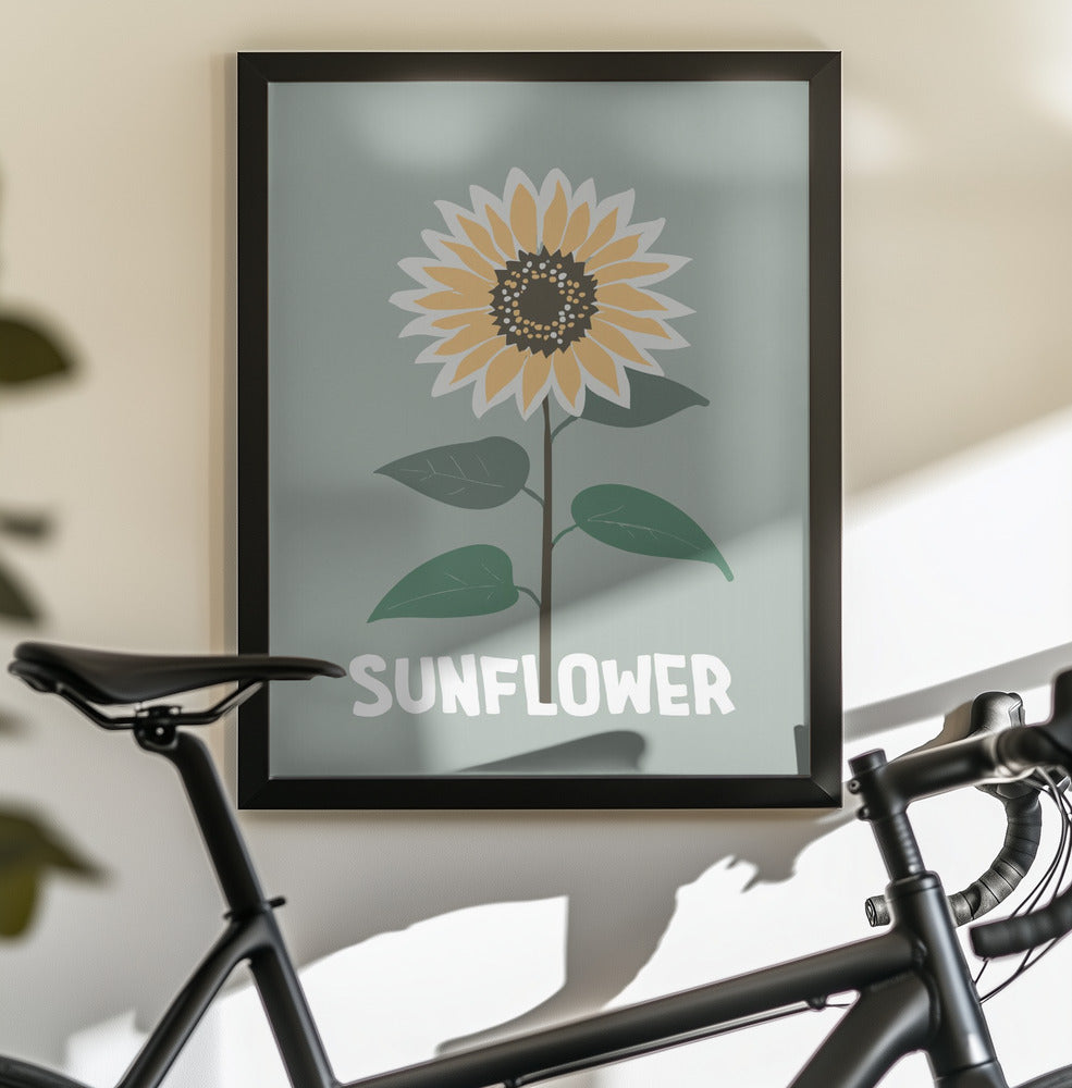 Sunflower - Poster / Art Print - interiör