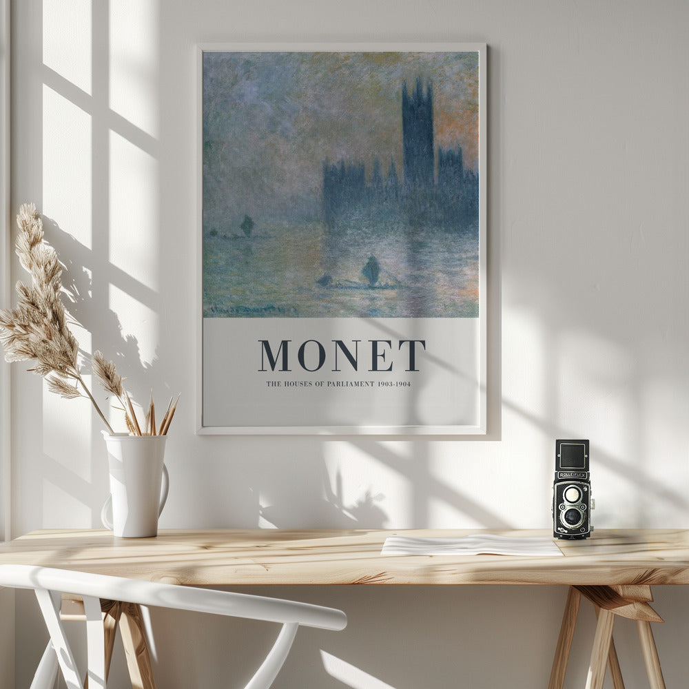 The Houses of Parliament - Poster / Art Print - interiör