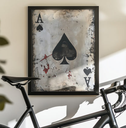 Ace of Spades - Poster / Art Print - interiör