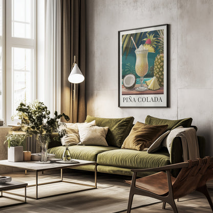 Pina Colada - Poster / Art Print - interiör