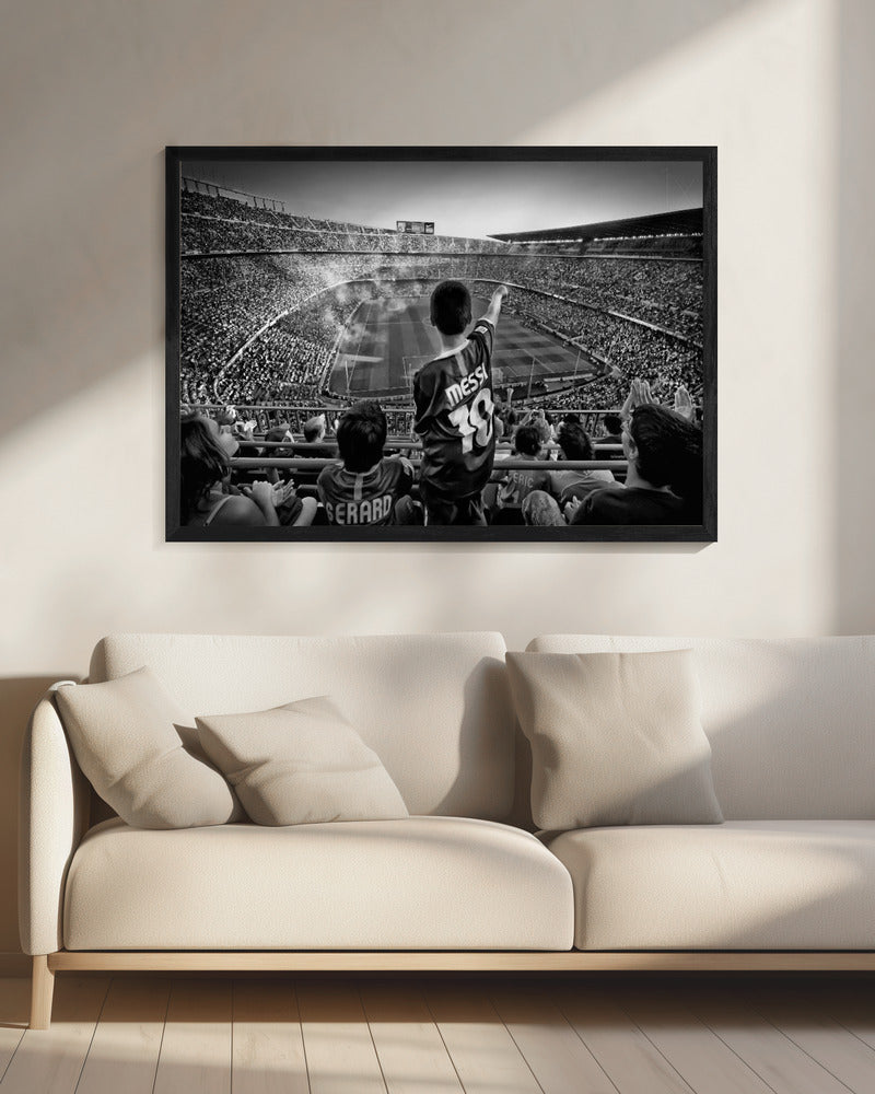 Cathedral of Football - Poster / Art Print - interiör