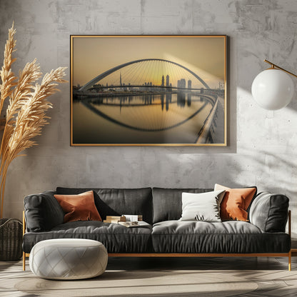 Dubai Water Canal - Poster / Art Print - interiör