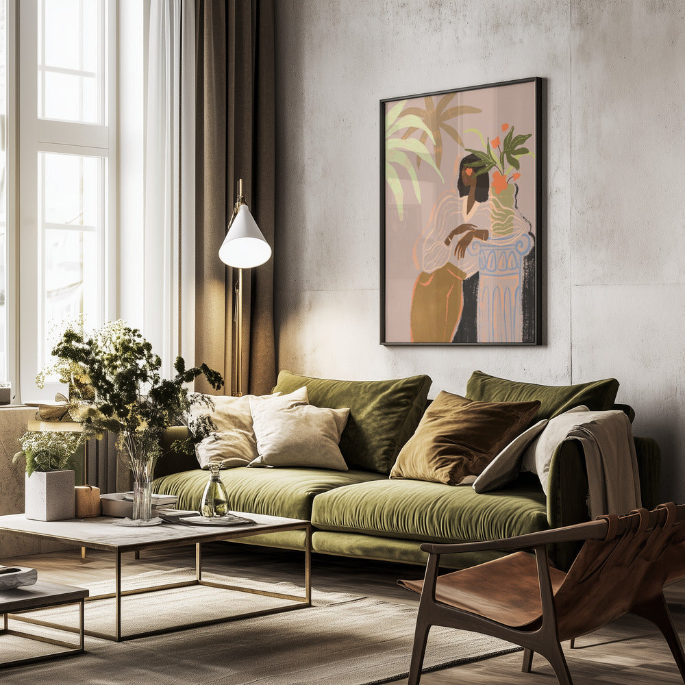Waiting - Poster / Art Print - interiör