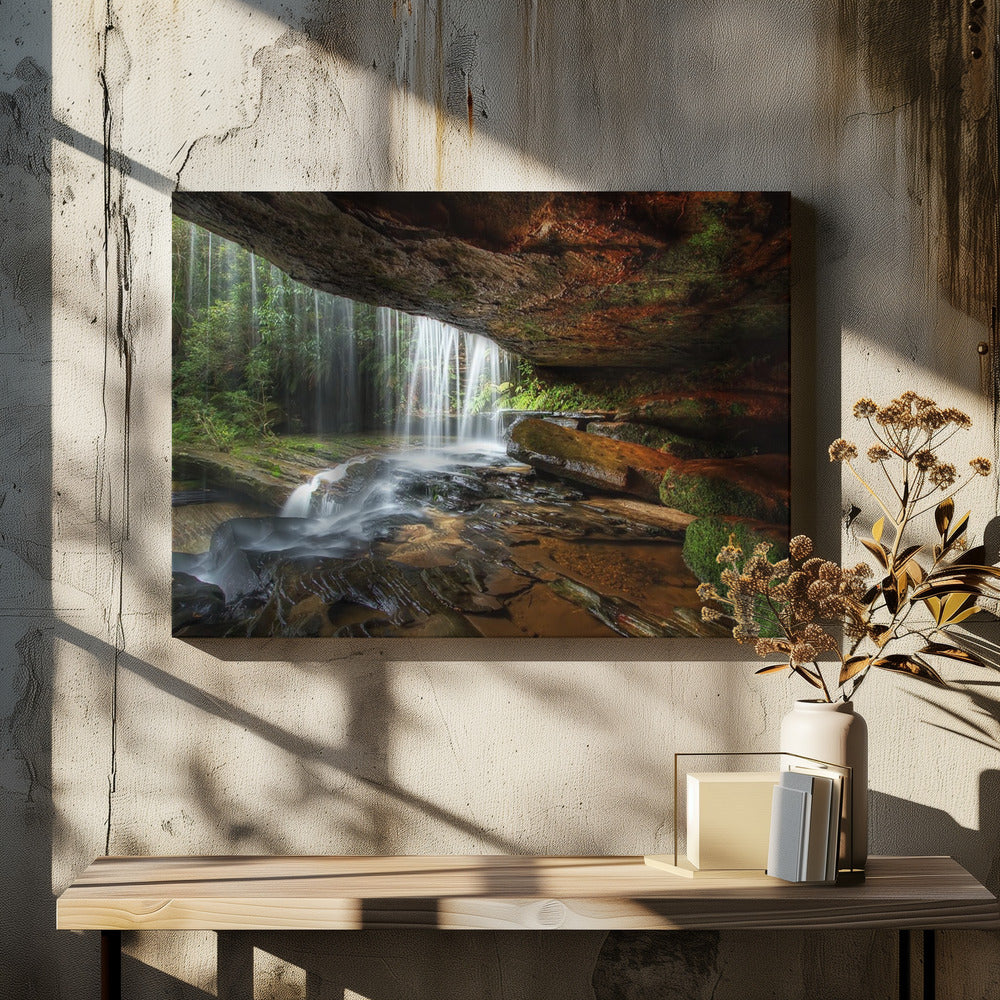 Under The Ledge - Poster / Art Print - interiör