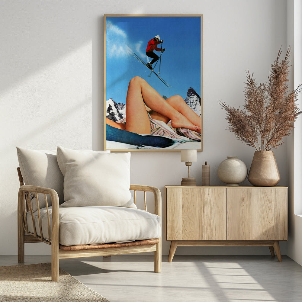 The Big Jump - Poster / Art Print - interiör