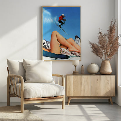 The Big Jump - Poster / Art Print - interiör
