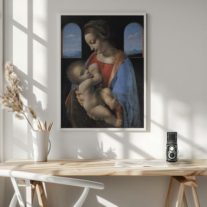 Madonna Litta - Poster / Art Print - interiör