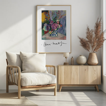 Lles Pivoines - Poster / Art Print - interiör