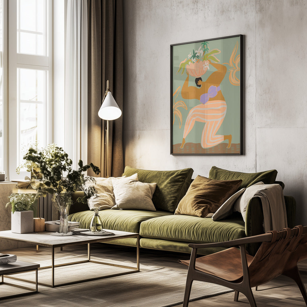 The Weight Of The World - Poster / Art Print - interiör