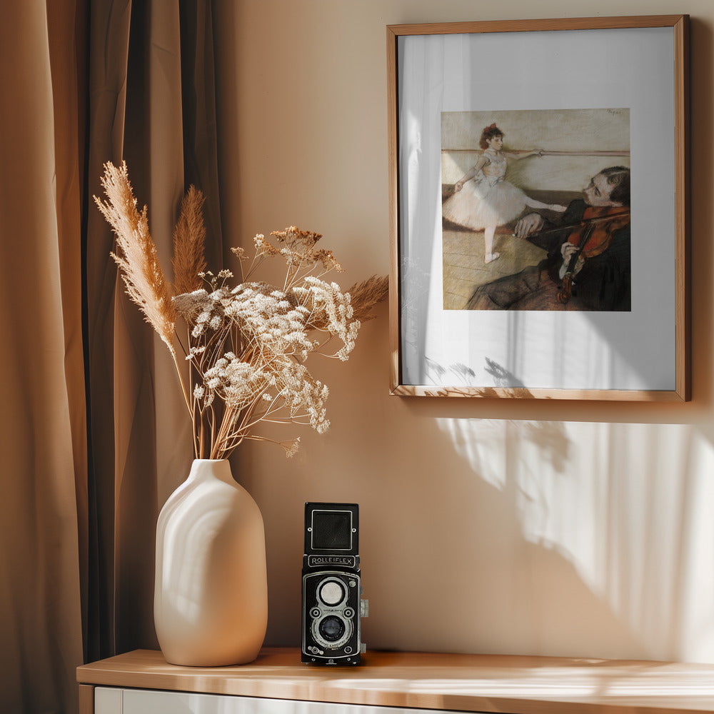 The Dance Lesson No.2 - Poster / Art Print - interiör