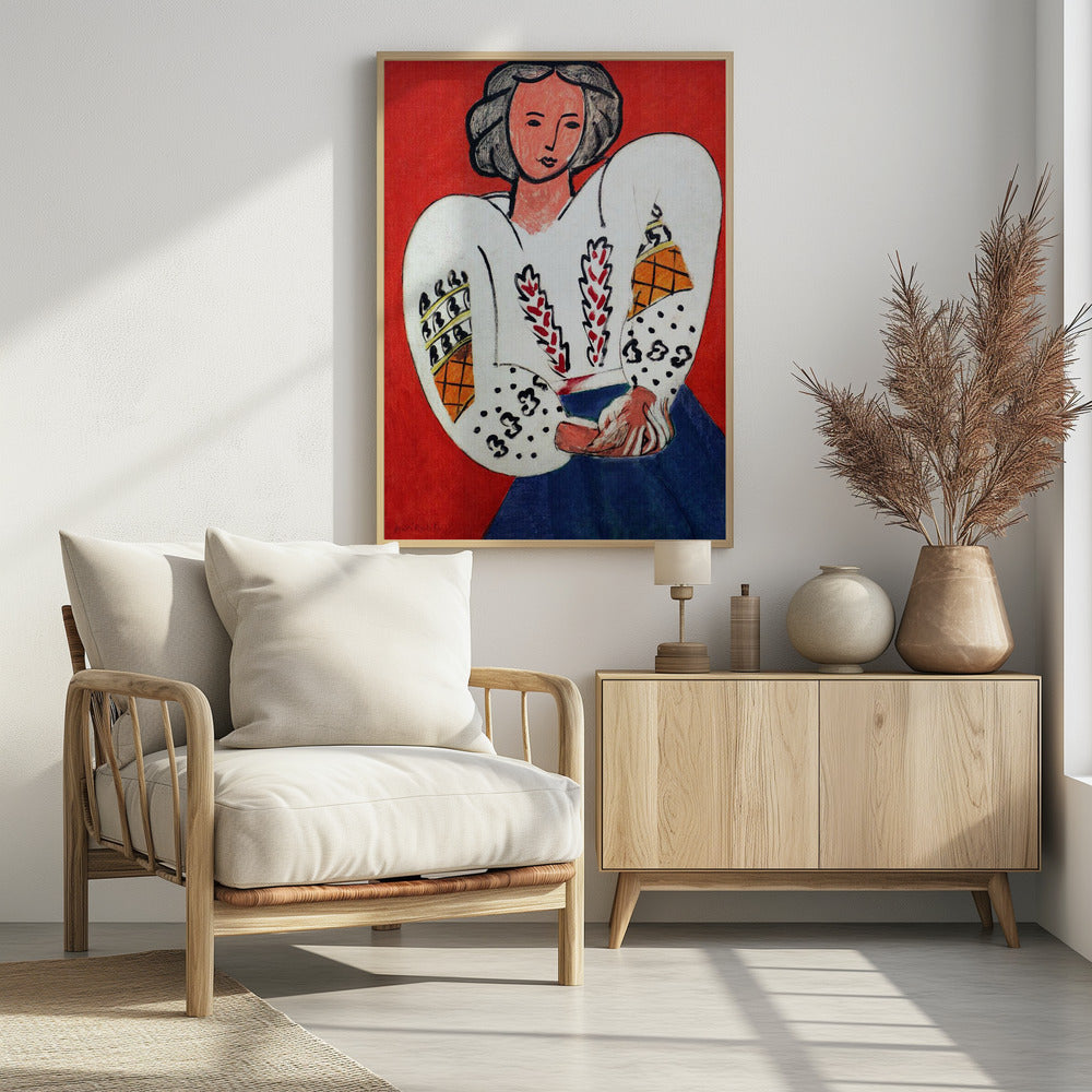 La Camicetta Romena 1940 - Poster / Art Print - interiör
