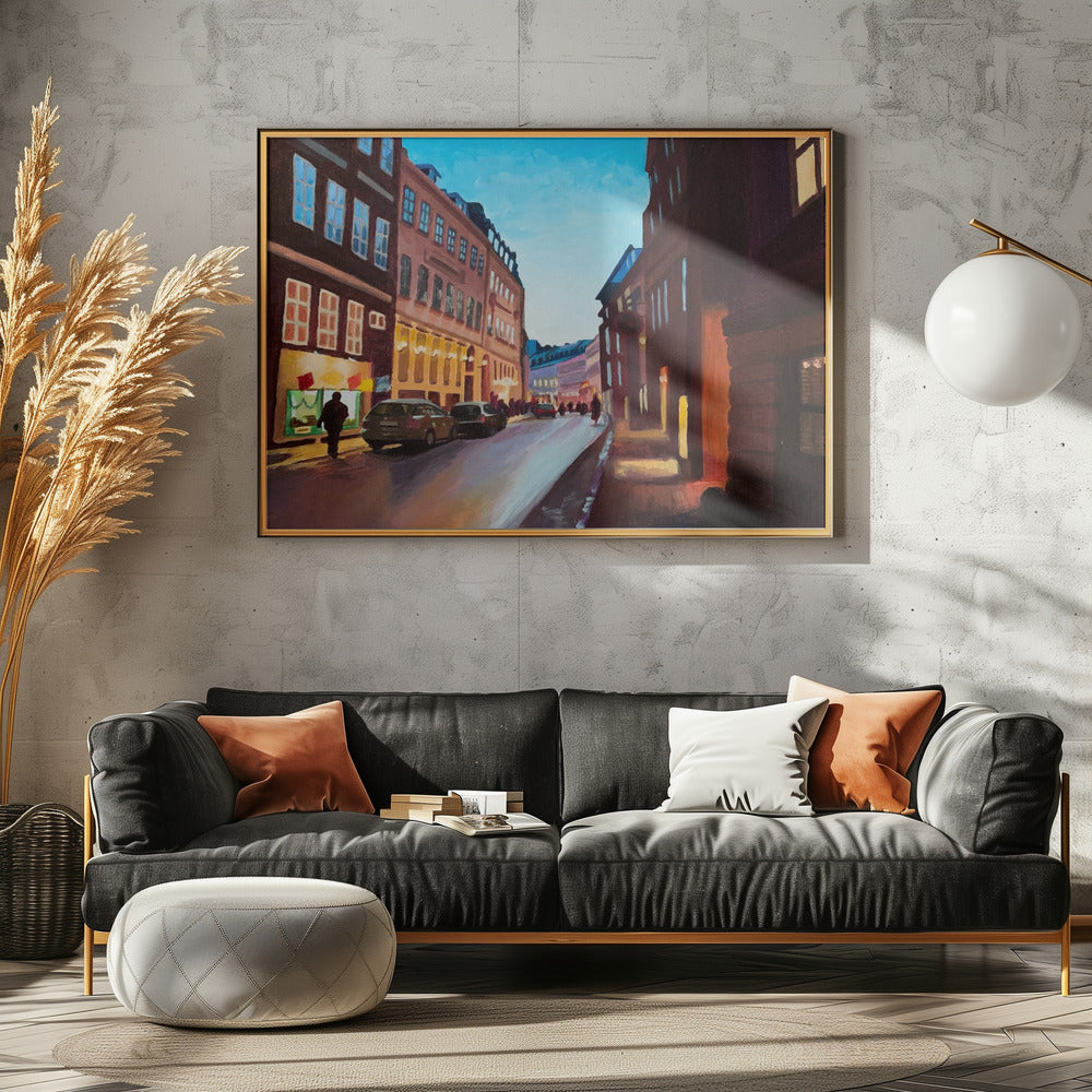 Vestergade - Poster / Art Print - interiör