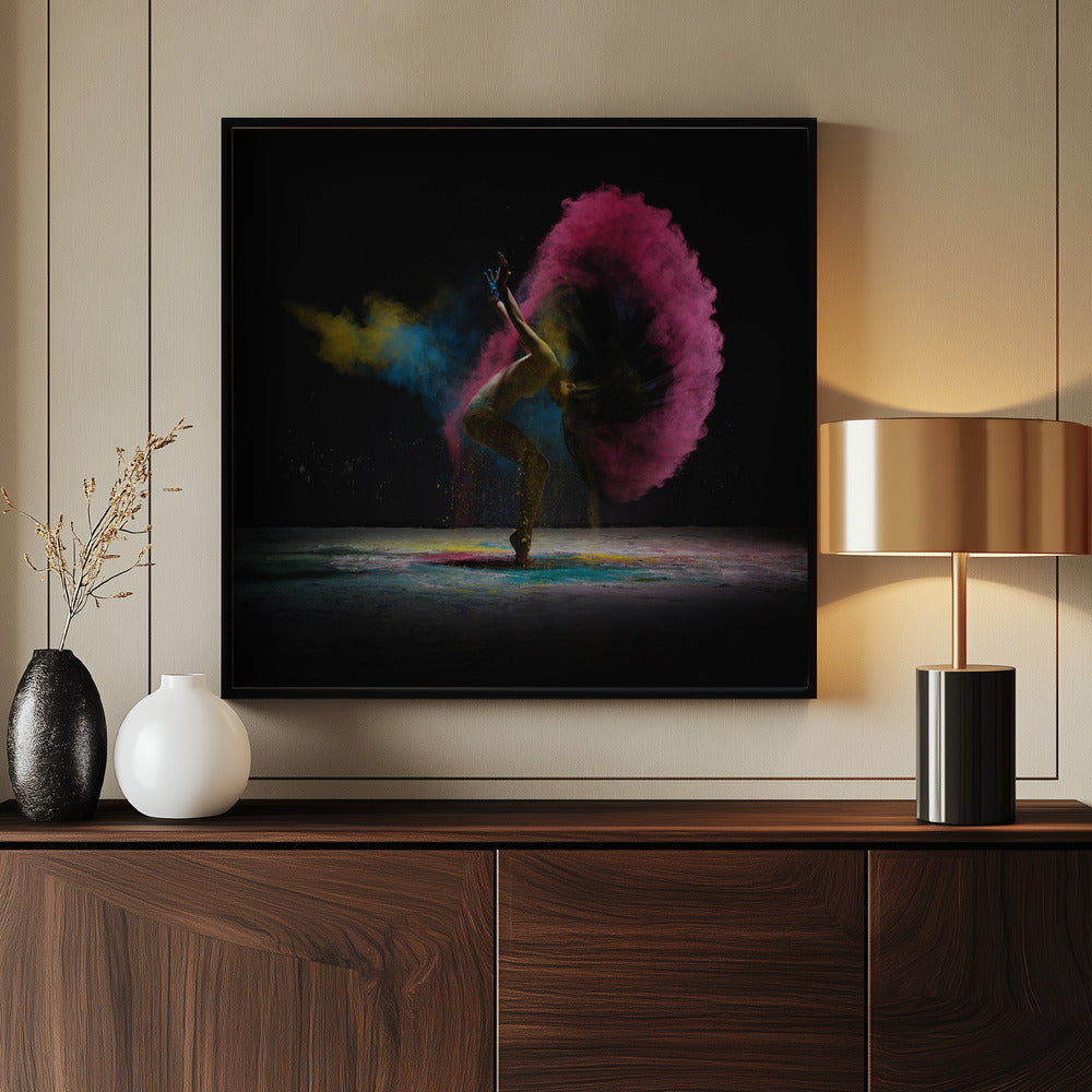The Dance of Dust - Poster / Art Print - interiör