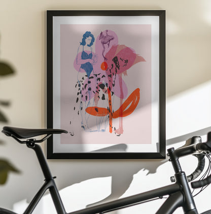 Jlr Collage3 - Poster / Art Print - interiör