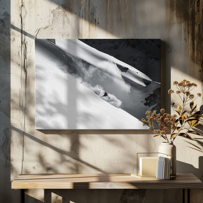 Cloud of Snow - Poster / Art Print - interiör
