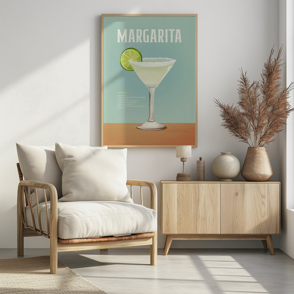 Margarita - Poster / Art Print - interiör