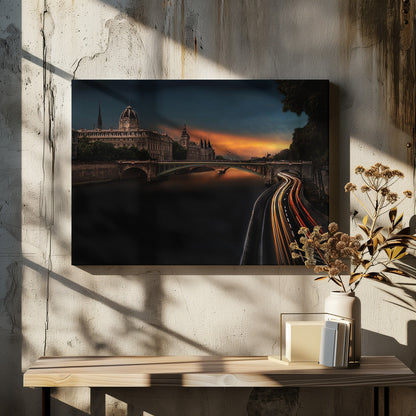 evening at La Concergierie - Poster / Art Print - interiör