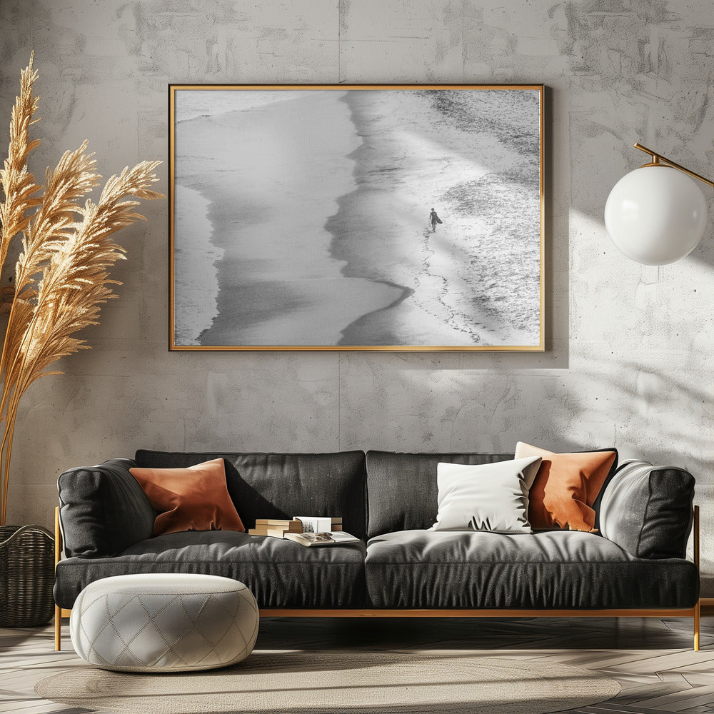 Back on dry land - Poster / Art Print - interiör