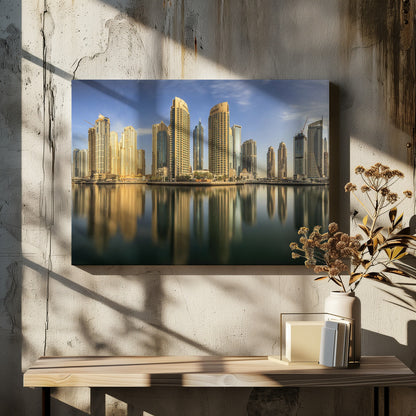Panoramic Dubai Marina - Poster / Art Print - interiör