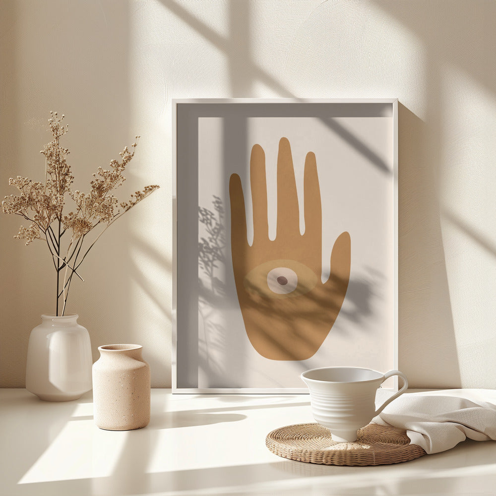Hand of Vision - Poster / Art Print - interiör