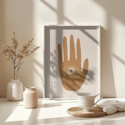 Hand of Vision - Poster / Art Print - interiör