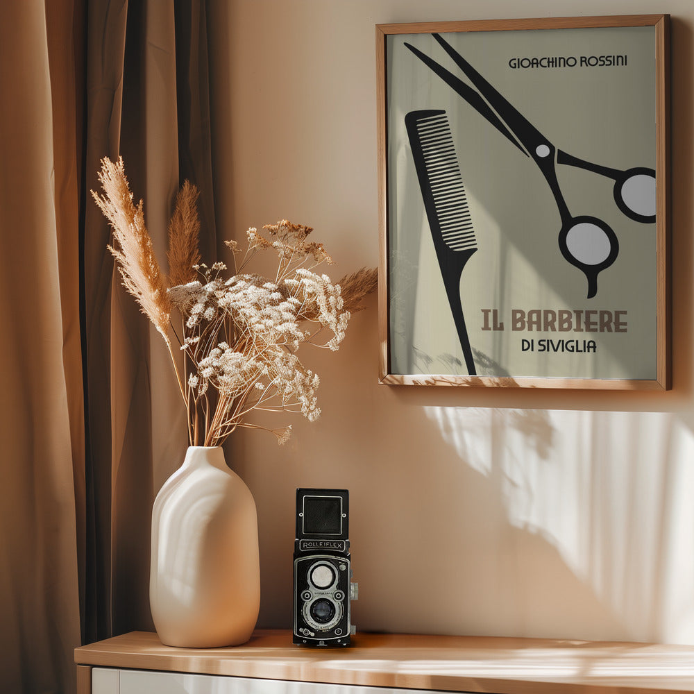 Il Barbiere Di Siviglia - Poster / Art Print - interiör