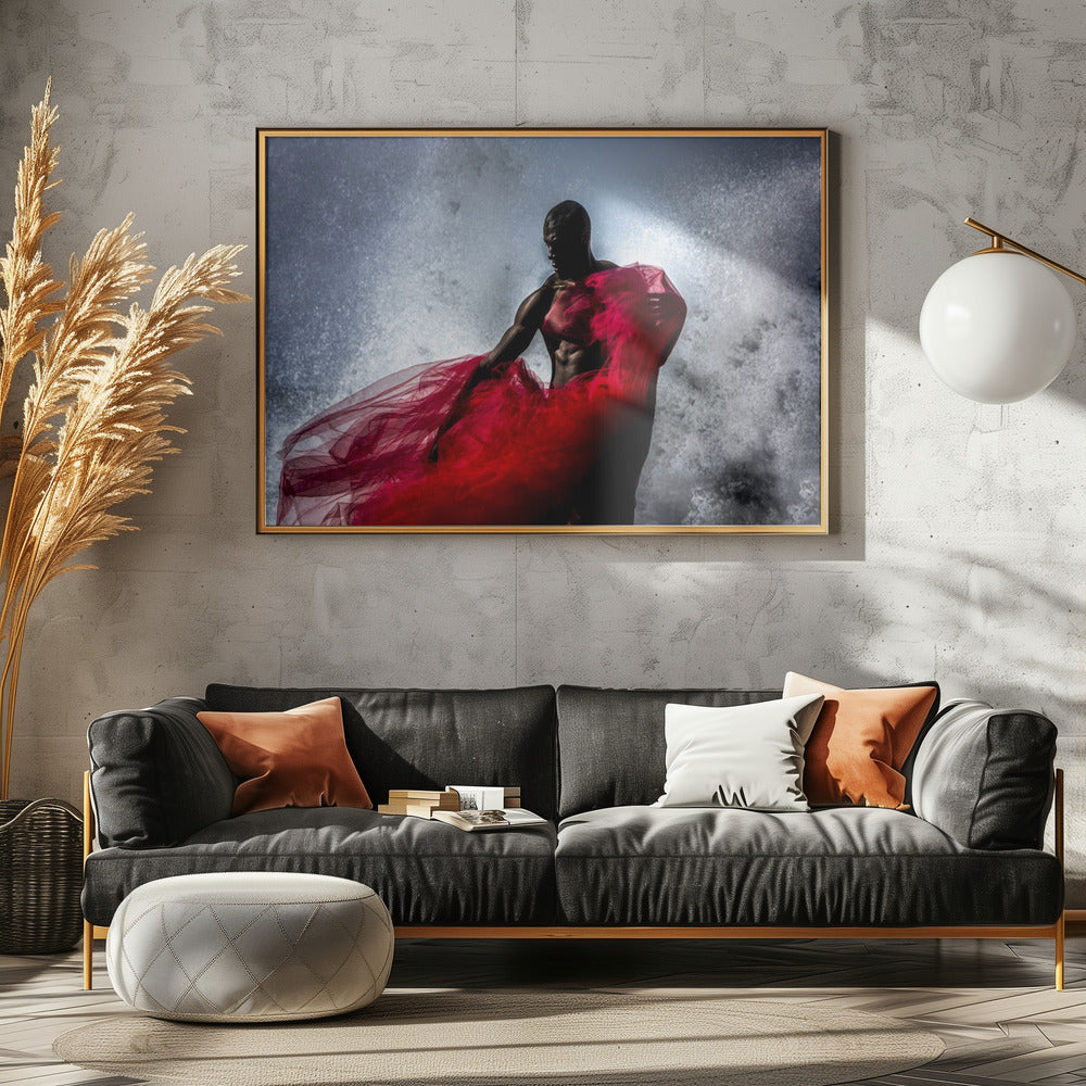 Fire and Water - Poster / Art Print - interiör