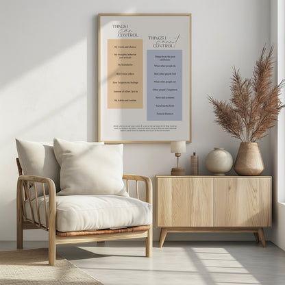 Control - Poster / Art Print - interiör
