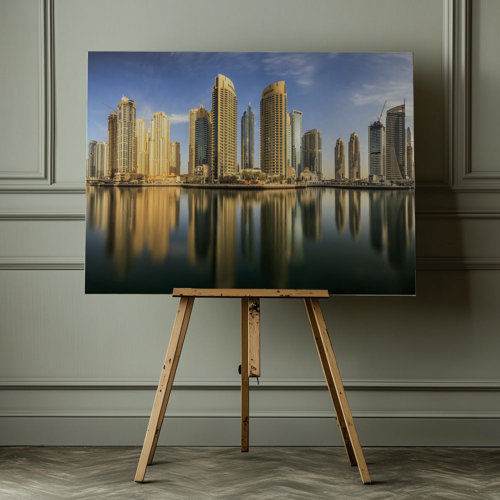 Panoramic Dubai Marina - Poster / Art Print - interiör