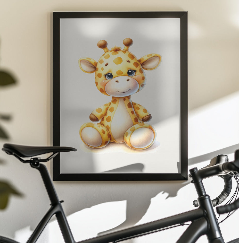 Giraffe - Poster / Art Print - interiör