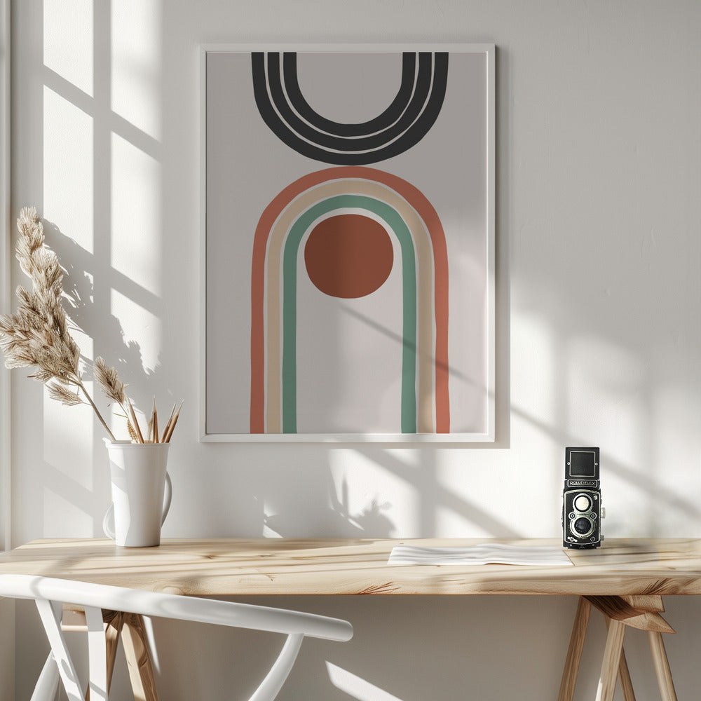 Abstract Art - Poster / Art Print - interiör