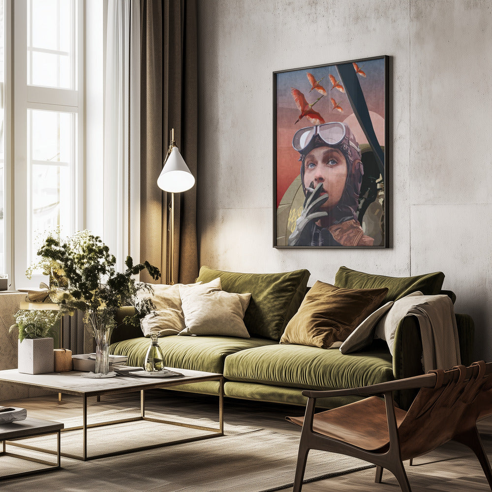 Aviator Dreams - Poster / Art Print - interiör