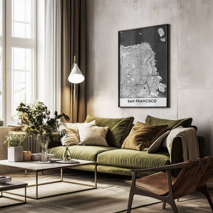 San Francisco - Poster / Art Print - interiör