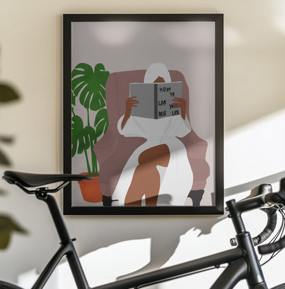 Self-love - Poster / Art Print - interiör