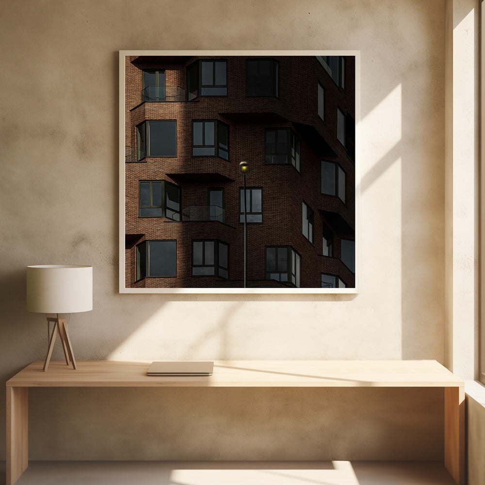 '- Yellow Streetlight XVI - - Poster / Art Print - interiör