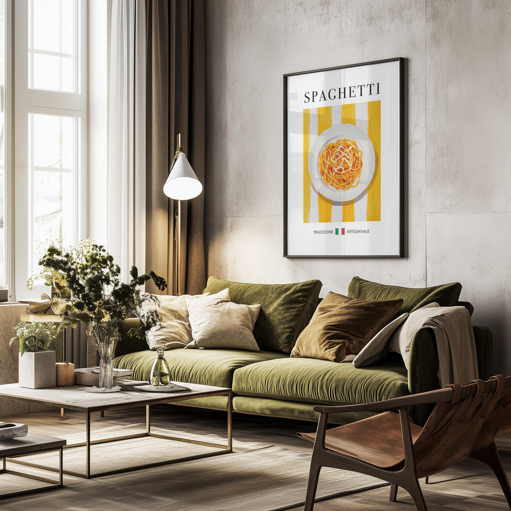 Spaghetti - Poster / Art Print - interiör