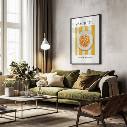 Spaghetti - Poster / Art Print - interiör