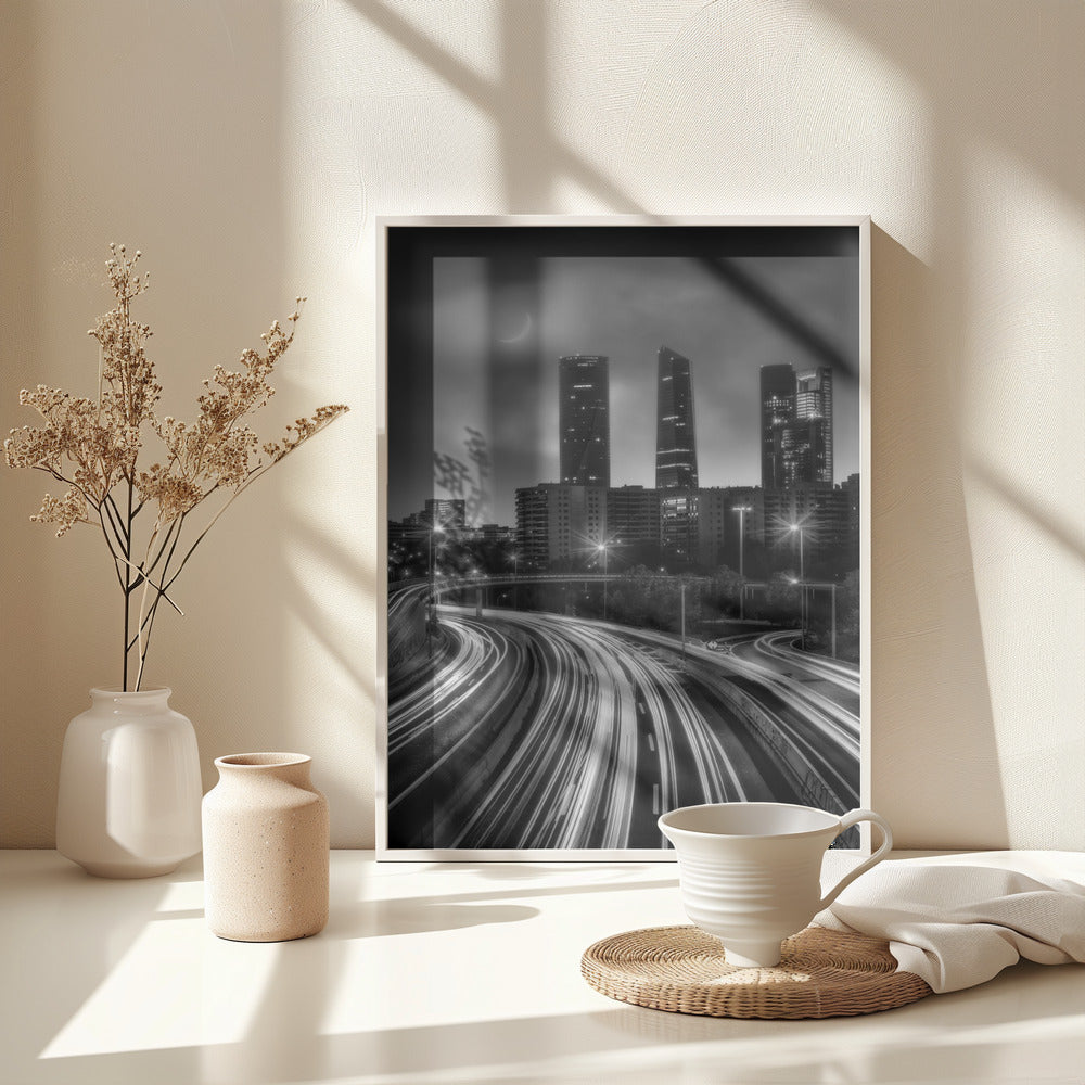 Dark city - Poster / Art Print - interiör