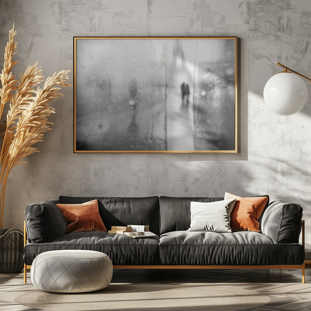 Love story in PARIS - Poster / Art Print - interiör
