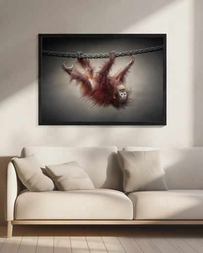 DON'T MURDER OUR PRIMEVAL FORESTS - Poster / Art Print - interiör