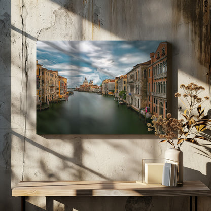 Stormy weather on the Grand Canal - Poster / Art Print - interiör
