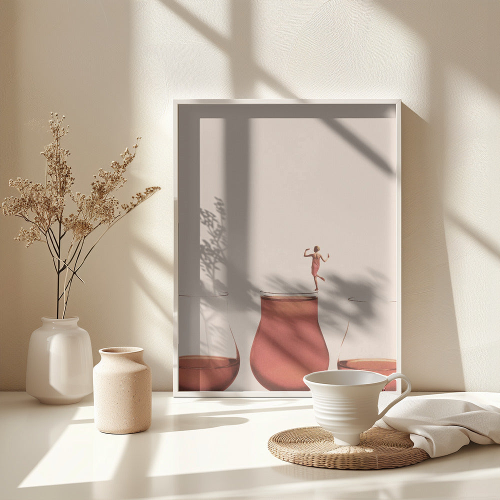 I prefer the full one - Poster / Art Print - interiör