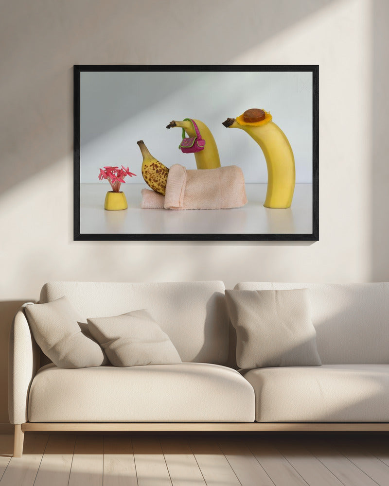 Sick Banana - Poster / Art Print - interiör