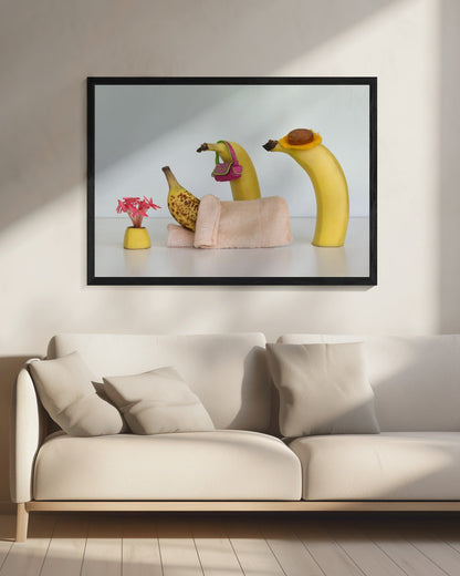 Sick Banana - Poster / Art Print - interiör