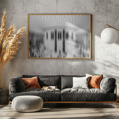 A visit to the British Museum - Poster / Art Print - interiör