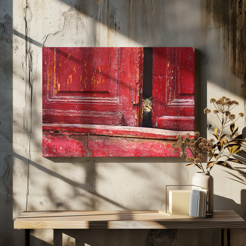 Behind the scene - Poster / Art Print - interiör