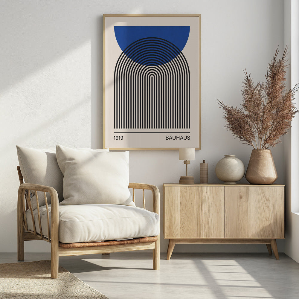 Bauhaus art 4 - Poster / Art Print - interiör