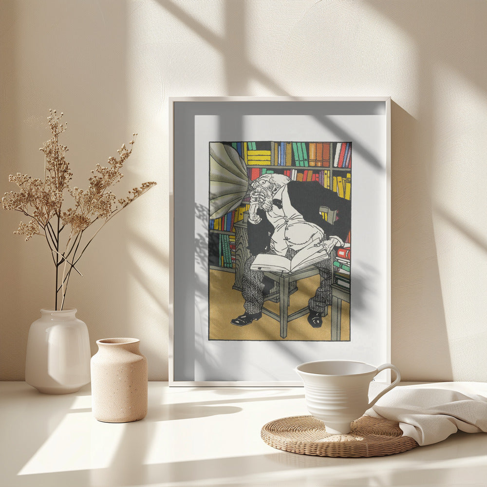 The Dialectician - Poster / Art Print - interiör